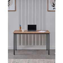Sehpol Çalışma Masası 125X65 cm (Siyah - Atlantik Çam)