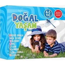 Doku AES Doğal Yaşam 4-5 Yaş Eğitim Seti – Gems Yaklaşımlı Okul Öncesi Etkinlik Seti