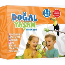 Doğal Yaşam 3-4 Yaş Eğitim Seti – Gems Yaklaşımlı Okul Öncesi Etkinlik Seti