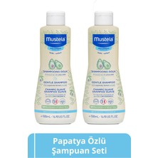 Mustela %95 Doğal Içerikli Papatya İçeren Göz Yakmayan Kolay Tarama Sağlayan Bebek Ve Çocuk Şampuanı 500mlx2