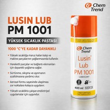 LUSIN LUB PM 1001Sentetik Baz Yağ İçeren Yüksek Sıcaklık Yağlama Spreyi