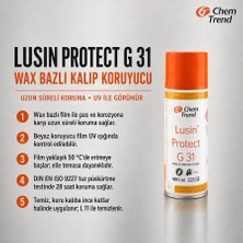 LUSIN PROTECT G 31
Balmumu Bazlı Kalıp Koruyucu (Korozyon Önleyici) ve Yağlayıcı