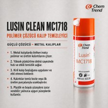 LUSIN MC1718
Organik Çözücü Kalıp Temizleme Spreyi