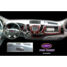 FD Damla Etiket Ford Transit 2014 Full Set Torpido, Trim, Konsol, Maun Kaplama (Maun Renk)