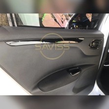 FD Damla Etiket Peugeot 301 / Citroen C-Elysee Full Set Parlak Siyah, Torpido Maun Kaplama (Pianoblack)