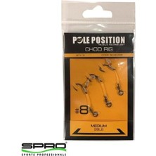 T.d. Spro Pole Position Chod Rigs Hazır Beden No:8