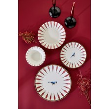 Cooker Aviora 24 Parça Porselen Yemek Takımı CKR4279