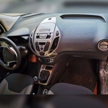 FD Damla Etiket Ford Courier Full Set Gümüş Gri Torpido Maun Kaplama, Konsol Kaplama (Gümüş Gri)