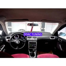 FD Damla Etiket Vw Bora Full Set Torpido, Konsol, Trim, Göğüs Kaplama Seti Gümüş Gri Renk