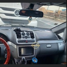 FD Damla Etiket Mercedes Vito Gümüş Gri Full Set Torpido Konsol Maun Kaplama (Gümüş Gri)