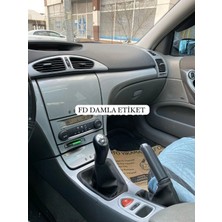 FD Damla Etiket Renault Laguna 2 Faz 1 Full Set Maun Kaplama Seti Gümüş Gri Renk