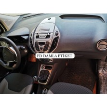 FD Damla Etiket Ford Courier Full Set  Torpido, Konsol, Trim, Göğüs Kaplama  Set Gümüş Gri Renk Özel Dizayn