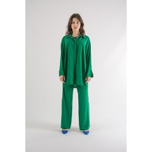 Mandolive Yeşil Oversize İkili Takım L-XL