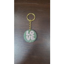 Es Dekor Kalp I Love You Anahtarlık Oyuncak Değildir.dekor Amaçlı Kullanım Için Üretilmiştir.