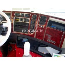 FD Damla Etiket Renault Premium Tır Maun Kaplama Seti Maun Renk