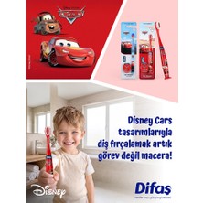 Difaş Cars Yumuşak Kıllı Diş Fırçası 4-7 Yaş 2 Adet