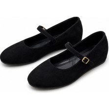 Patron Shoes Kadın Gizli Ökçeli Babet – Tokalı Günlük Şık ve Rahat Ayakkabı