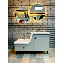 Adnan Mobilya Abdest Alma Lavaboszlavabo/zlavabo/çocuk Yaşlıengellilavabo 115X454