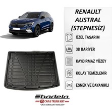 Badela 2023-2026 Renault Austral Bagaj Havuzu Stepnesiz (Alt Kademe, Geniş Alan Kullanım) 3D Kauçuk