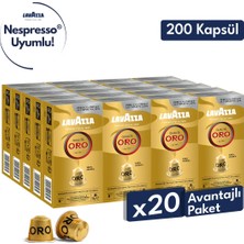 Lavazza Qualita Oro Nespresso Uyumlu Alüminyum Kapsül Kahve | 20 Kutu -  200 Kapsül