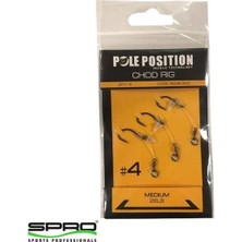 T.d. Spro Pole Position Chod Rigs Hazır Beden No:4