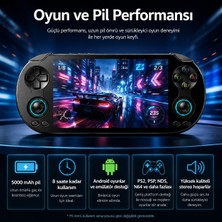 Anbernic Rg Vıta Pro Taşınabilir El Oyun Konsolu RK3576 4gb Ram 5000 Mah, Android Retro Oyun Konsolu