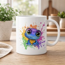 Kadorex Design Sevimli Kurbağa Kupa Bardak – Karikatür Kurbağa Seramik Kahve Kupası