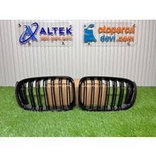 Altek X3 F25  X4 F26 Panjur Parlak Siyah Çift Çıtalı (14-17)