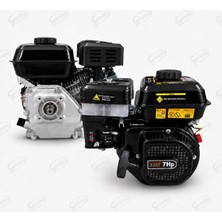 Kaan Orjinal 7hp Benzinli Çapa Makinesı Motoru  25MM 6 Frezeli