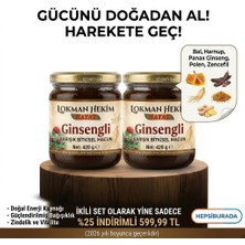 2 x 420 gr Panax Ginsengli Karışık Bitkisel Macun Lokman Hekim Hayat