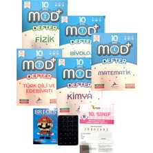 Paraf Yayınları 10.sınıf Mod Defter Kitap 5'lı Set-Deneme+Vantuz+Lego Hediye