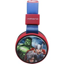Volkano Marvel Avengers Yenilmezler Bluetooth Kulaklık Kablosuz Çocuk Kulaklığı MV-1006-AV