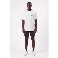 Blow Up Future Gen Günlük Spor Tişört Everbody Beyaz Oversize 141722