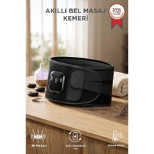 Torima Lenovo Smart Lower Şarjlı Masaj Cihazı Akıllı Isıtmalı Sırt ve Bel Masaj Kemeri Siyah