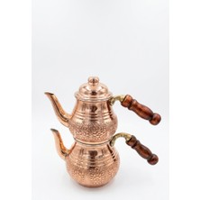 Gül Bakır Çaydanlık (Küçük)