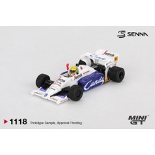 Mını Gt Mini Gt 164 Toleman TG184 19 Ayrton Senna 1984 Monaco Grand Prix 2nd Place GT01118