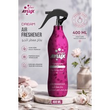 Aylux Dream Oda Parfümü, Tekstil Parfümü, Hava Ferahlatıcı, Koku Giderici Ve Araç Kokusu 400 ML