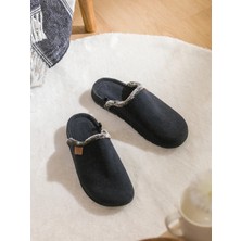 Lc Waikiki Yeni Sezon Süet Görünümlü Içi Kürklü Erkek Ev Terliği