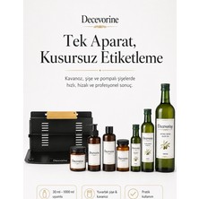Decevorine Şişe Kavanoz Etiketleme Aparatı