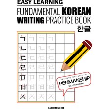 Step Kitap Easy Learning Fundamental Korean Writing Practice Book