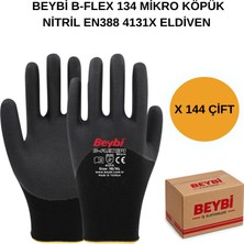 Beybi Arge Toptan B-FLEX134 Mikro Köpük Nitril Eldiven 144 Çift No 10 Xl