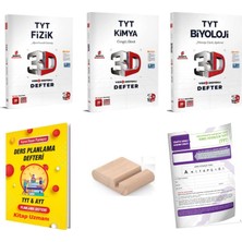 3D Yayınları Tyt Fizik Kimya Biyoloji Video Destekli Defter -Yks 2027+ Planlama Defteri-Telefon Tutucu+Tyt Deneme