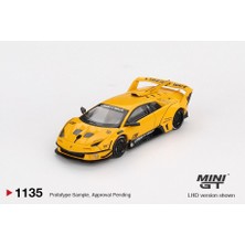 Mını Gt Mini Gt 164 Lb-Silhouette Works Murciélago Gt Evo Yellow MGT01135-BL