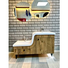 Adnan Mobilya Abdestlavabo/zlavabo/ikili Lavabo