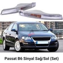 Asparts - Vw Passat B6 2006-2011 Ön Tampon Sinyali Beyaz Sağ ve Sol (Set) 3C0198953BYZ