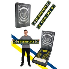 Fenerbahçe Unısex Since 1907 Şal Lazer Kutu Hediyeli