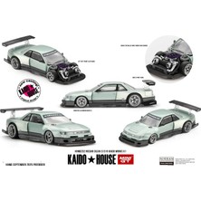 Mini T Mini Gt 1/64 //232 Kaido House Nissan Silvia S13-R Kaıdo Works V1