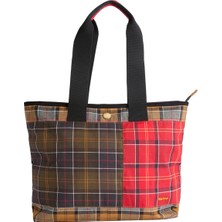 Barbour Mya Patchwork Kol Çantası TN11 Classic Cardinal Dress