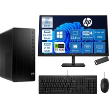 Hp Pro Tower 290 G9 Intel® Core™ I5-13500 24GB 2tb SSD 4GB/GT1030  WIN11HOME +23.8" 100Hz Mon. Mini Tower Masaüstü Bilgisayar M623Y0ET21H09+ZETTAUSBBELLEK