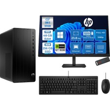 Hp Pro Tower 290 G9 Intel® Core™ I5-13500 48GB 256GB SSD 4GB/GT1030  WIN11HOME +23.8" 100Hz Mon. Mini Tower Masaüstü Bilgisayar M623Y0ET21H16+ZETTAUSBBELLEK